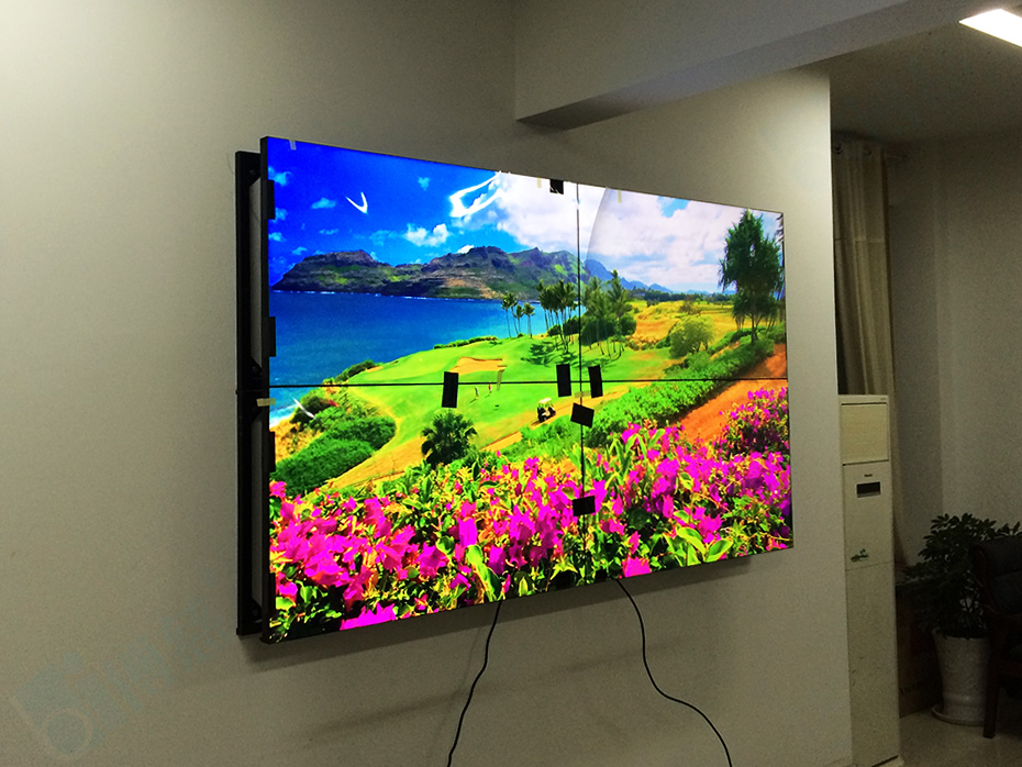 博慈3.5mm55寸液晶拼接屏打造安徽宿州消防局现代智能会议展示系统平台