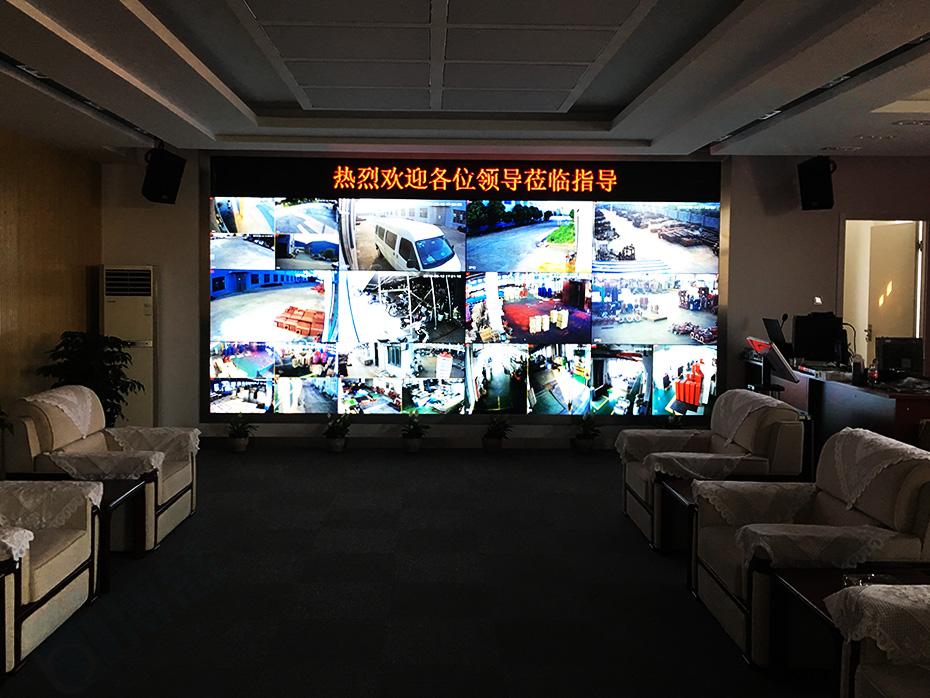 12台三星55寸拼接屏打造上海机械科技集团智能监控展示综合管理服务平台