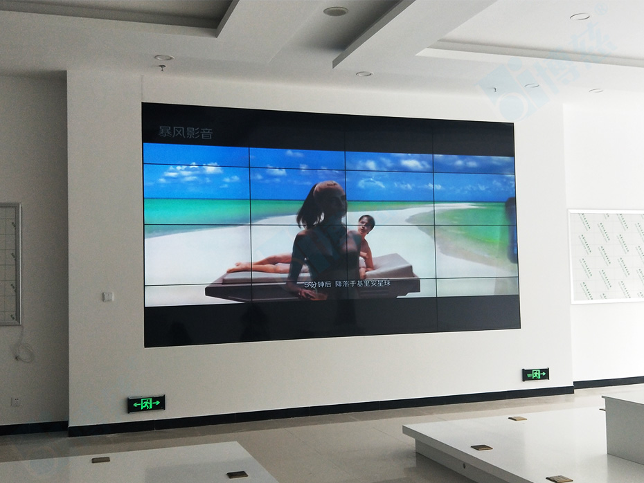 16台LG49寸液晶拼接屏打造青海西宁慈善医院多功能展示系统平台