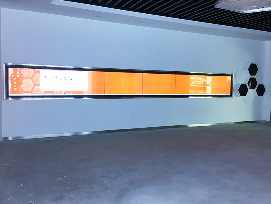 三星3.5mm55寸液晶拼接屏为中国精功集团打造智能化触摸式展厅互动展示系统平台