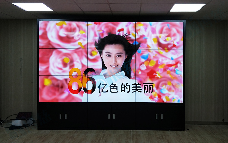 LG49寸液晶拼接屏入驻中国建筑第八工程局