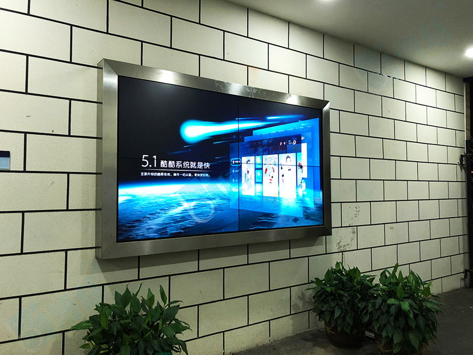 三星3.5mm55寸液晶拼接屏入驻上海嘉定南翔镇城管执法大队打造多功能展示系统