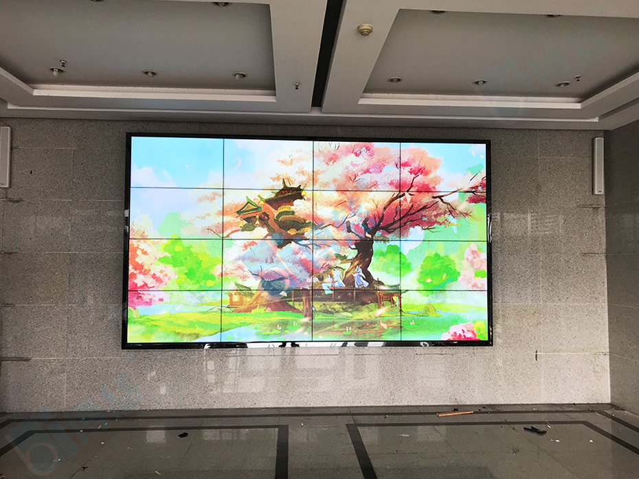 博慈46寸液晶拼接屏入驻安徽淮南质量技术监督局
