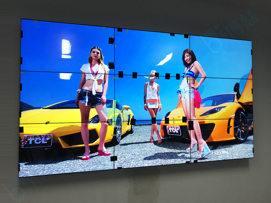 9台三星46寸液晶拼接屏为上海闵行梅陇镇村民保驾护航