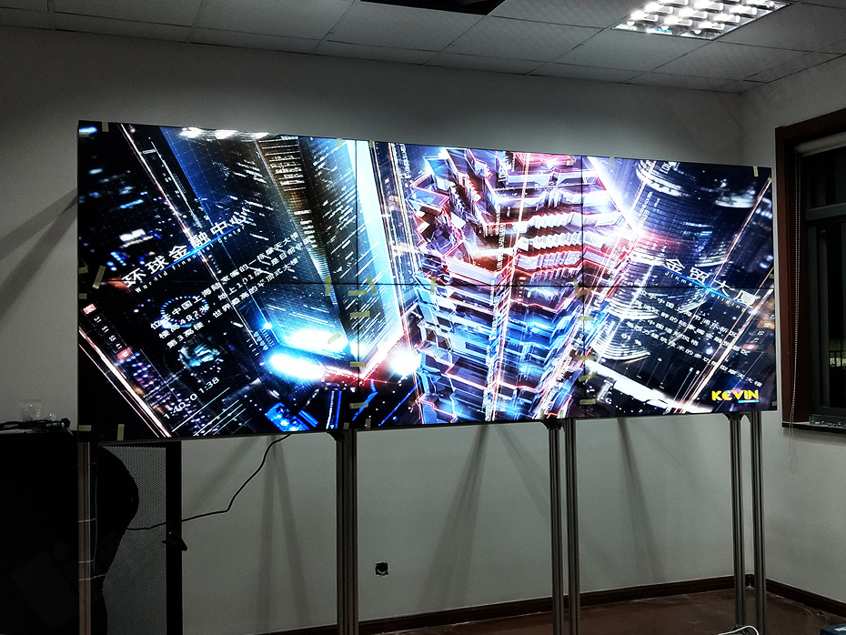 三星46寸液晶拼接屏入驻上海普陀区街道办事处