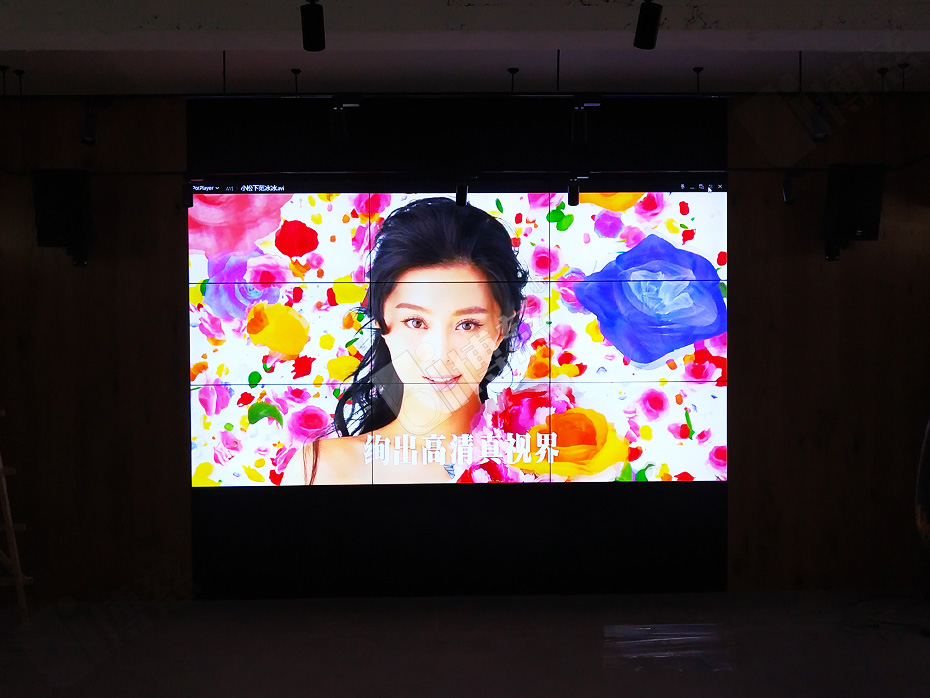 三星55寸液晶拼接入驻上海青年创业实训中心打造音视频展示系统