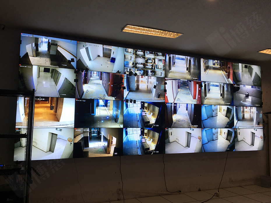 24台三星3.5mm46寸液晶拼接屏入驻江苏昆山国际会展酒店