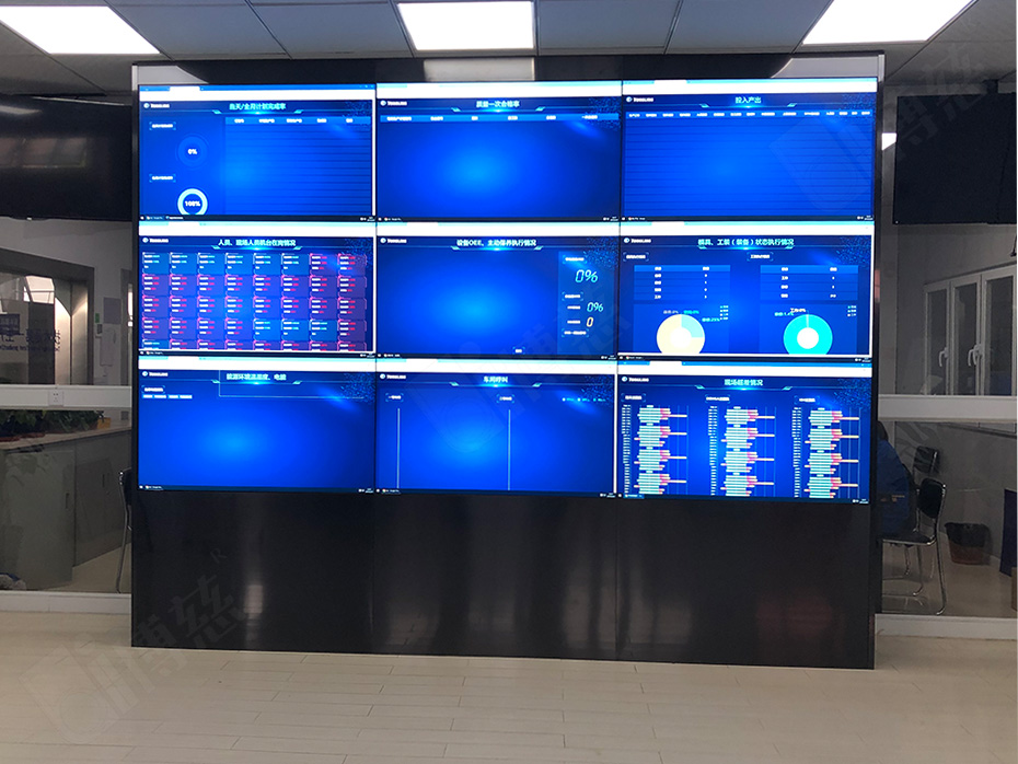 三星拼接屏携手上海通领汽车科技共创可视化大数据展示系统