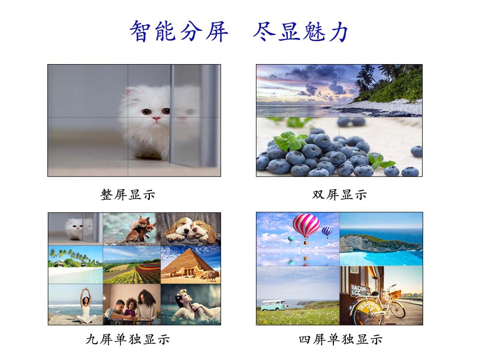 液晶拼接屏显示系统显示模式简析