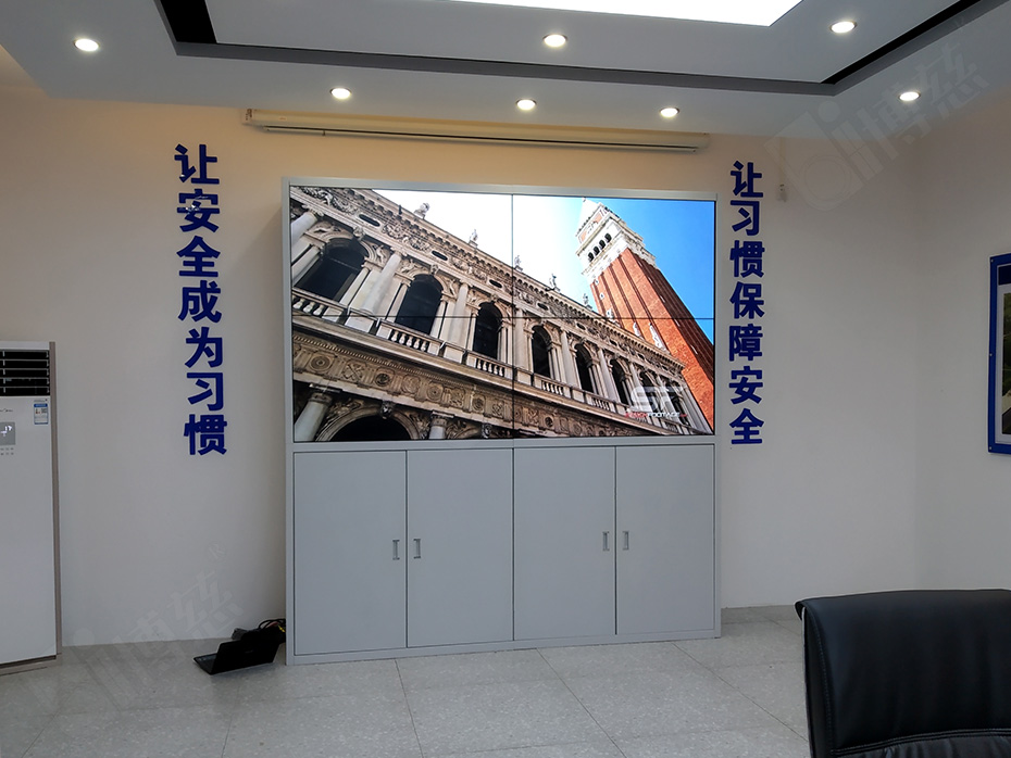 三星3.5mm55寸液晶拼接屏入驻海南隧道股份市政集团