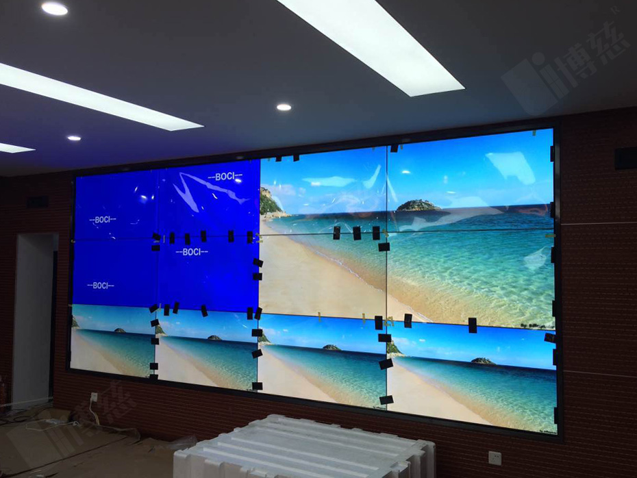 博慈3.5mm55寸液晶拼接屏进驻中国科学院