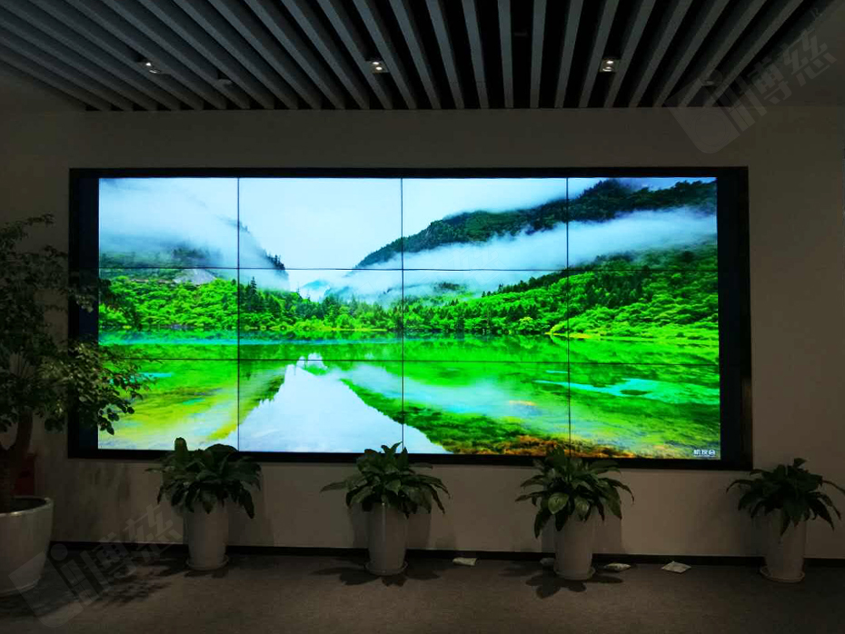 三星46寸拼接屏为江苏昆山建山商砼生产基地保驾护航